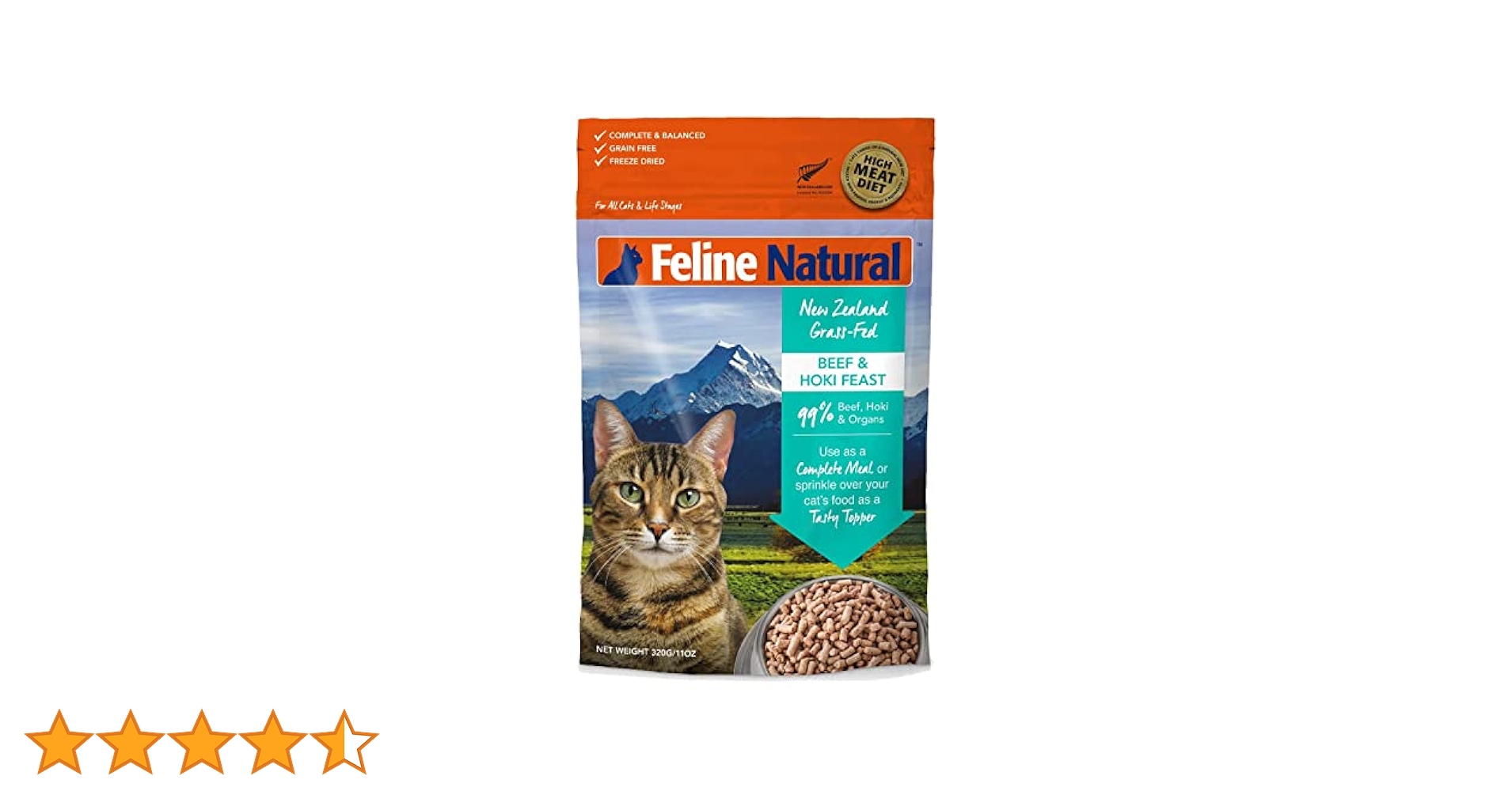 k9ナチュラル　FLビーフホキフィースト320g ネコ用 K9 Natural ビーフ&ホキ フィースト – Dog Life Support 9689